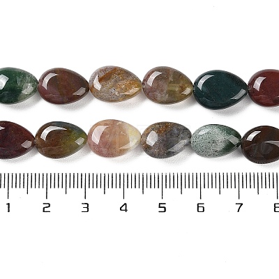 Natural Indian Agate Beads Strands G-K357-A18-01-1