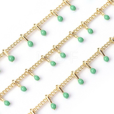 Handmade Enamel Beaded Chains CHC-P007-D07-1