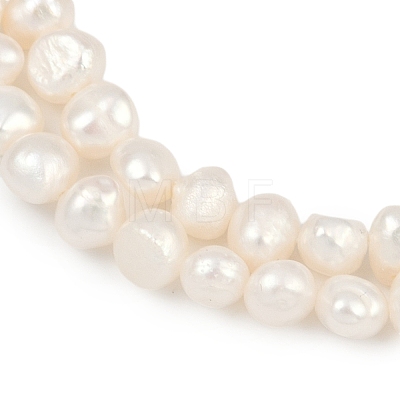 Natural Cultured Freshwater Pearl Beads Strands PEAR-P064-20A-04A-01-1