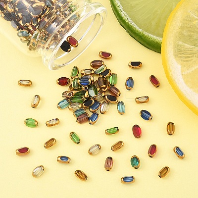 30Pcs Electroplate Glass Beads EGLA-YW0005-16A-1