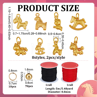 DIY Bracelet Making Kits DIY-PH0038-30-1