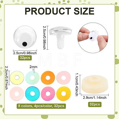 DIY Doll Eye Making Kits DIY-WH0622-665A-1