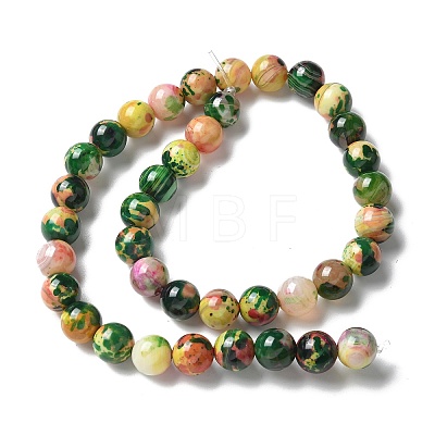 Natural Agate Beads Strands G-NH0001-G13-01-1