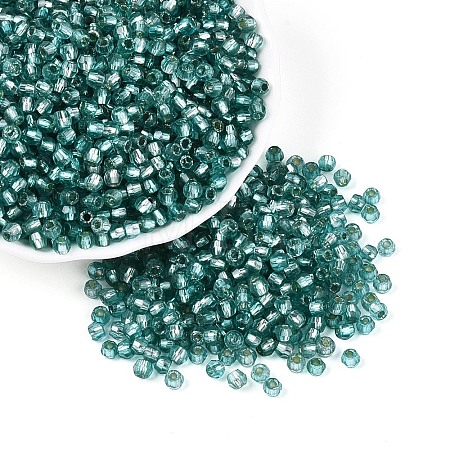 Silver Lined Glass Seed Beads SEED-T007-18A-07-1