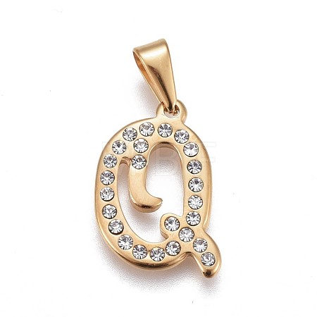 304 Stainless Steel Pendants STAS-F202-16G-Q-1