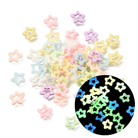 Luminous Handmade Polymer Clay Cabochons PY-CBA5A20-17-1