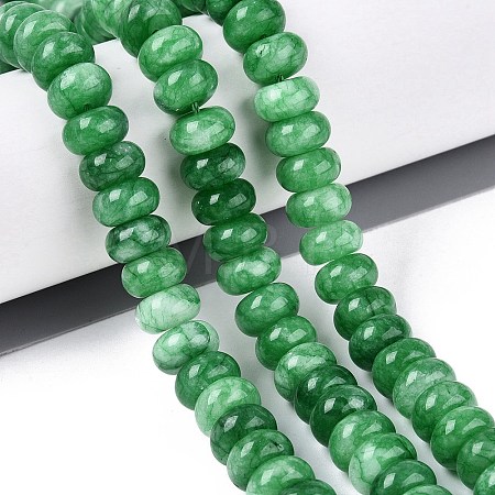 Natural White Jade Beads Strands G-Q613-01F-08-1