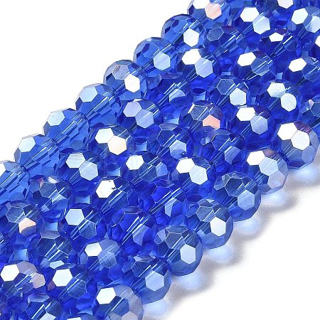 Transparent Glass Beads LS-EGLA-A035-T10mm-B21-1
