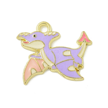 Alloy Enamel Pendants ENAM-I060-10B-1