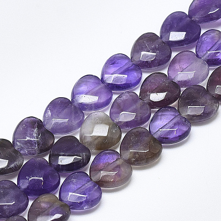 Natural Amethyst Beads Strands X-G-S357-E01-20-1