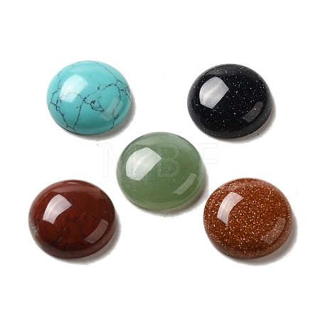 Natural & Synthetic Gemstone Cabochons X-G-T020-18mm-M-1