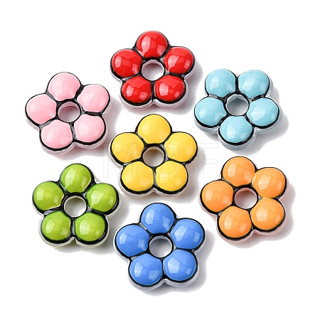 Handmade Glass Enamel Beads GLAA-K070-06-1