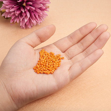 8/0 Round Glass Seed Beads SEED-PH0005-03-1