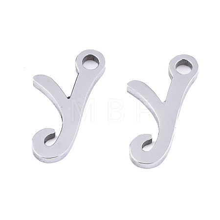 Non-Tarnish 201 Stainless Steel Charms X-STAS-T044-217P-Y-1