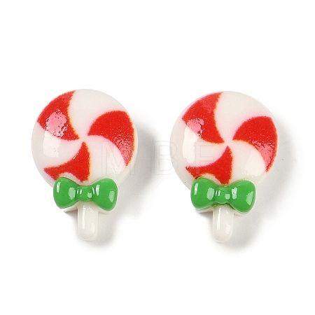 Christmas Opaque Resin Decoden Cabochons CRES-M036-03L-1