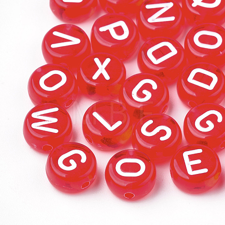Transparent Acrylic Beads TACR-N002-04K-1