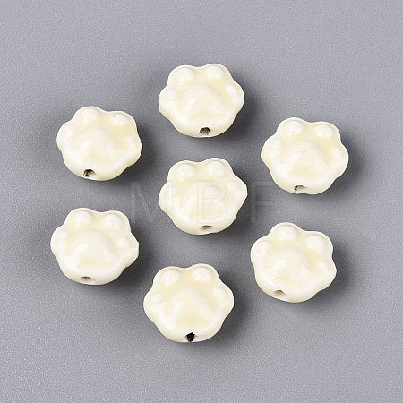 Handmade Porcelain Beads PORC-N012-08C-1