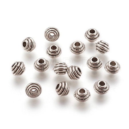 Tibetan Style Alloy Spacer Beads X-LF5166Y-1