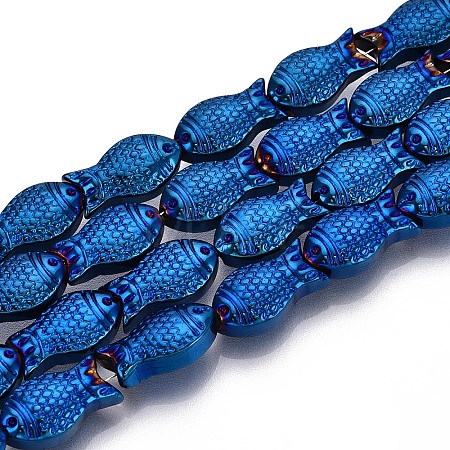Electroplate Glass Beads Strands X1-EGLA-T025-03C-1