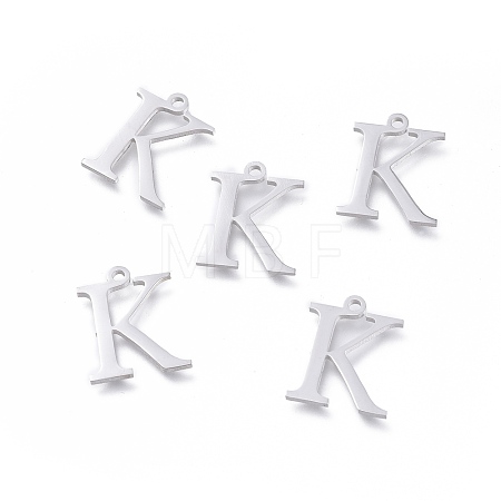 Tarnish Resistant 304 Stainless Steel Charms STAS-K215-05P-1