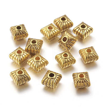 Tibetan Style Spacer Beads X-GLF5162Y-NF-1