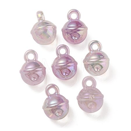 UV Plating Rainbow Iridescent Acrylic Pendants OACR-P010-19C-1