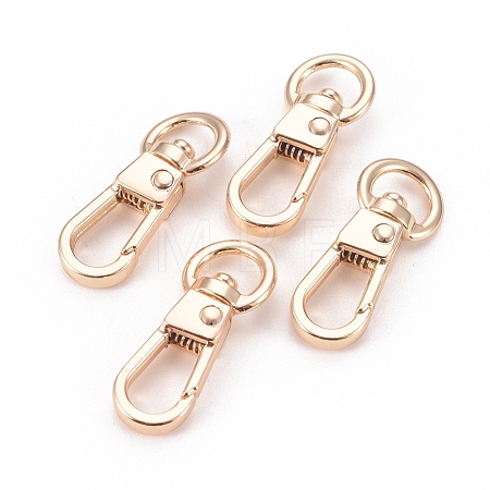 Alloy Swivel Clasps X-PALLOY-WH0070-29G-1