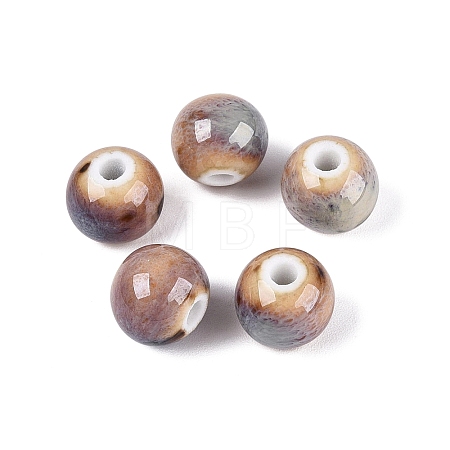 Vintage Handmade Porcelain Beads PORC-Q006-13A-35-1