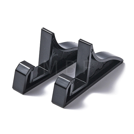 Plastic Photo Frame Display Stands ODIS-WH0027-026B-1