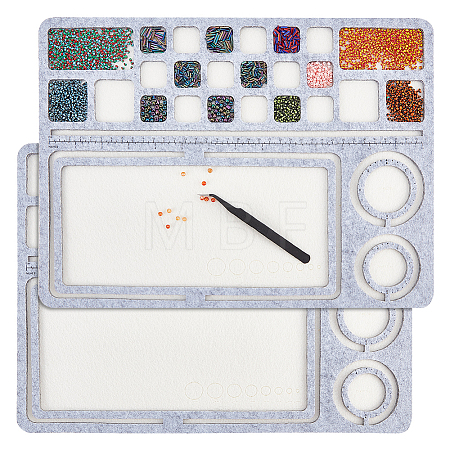 Felt Bead Design Board DIY-WH0419-98E-01-1