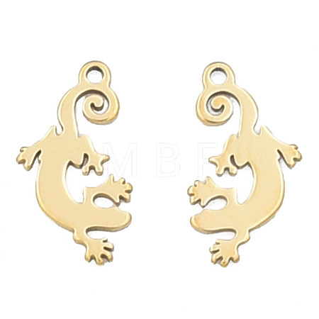 Ion Plating(IP) 201 Stainless Steel Pendants STAS-N098-088LG-1