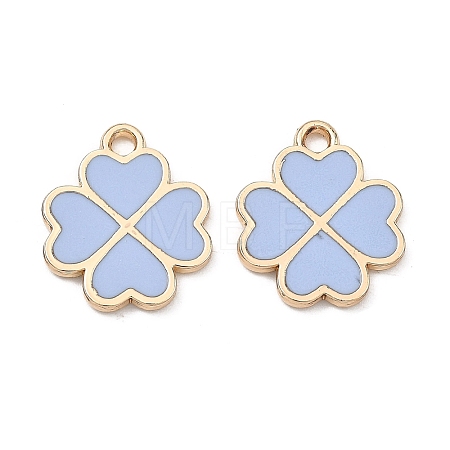 Alloy Enamel Pendants ENAM-G235-07G-02-1