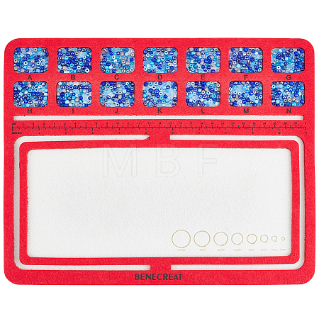 Felt Bead Design Board DIY-WH0419-98A-02-1