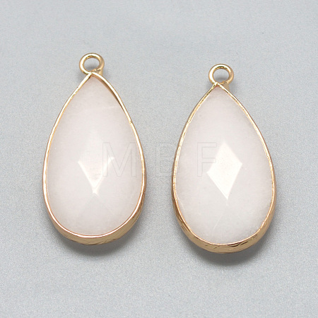Natural White Jade Pendants G-S221-01G-1