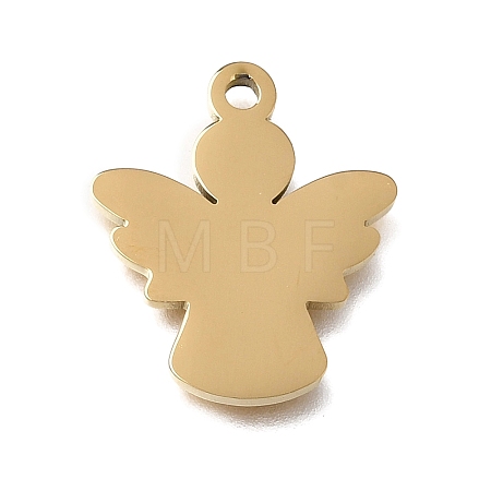 304 Stainless Steel Pendants STAS-E532-06G-1