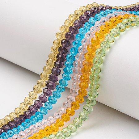 Glass Beads Strands EGLA-A044-T1mm-D-M-1