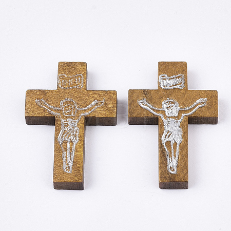 Printed Wooden Pendants WOOD-S050-35A-05-1