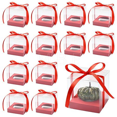 Square PET & Paper Bakery Box CON-FZC0002-004E-1
