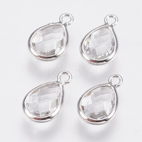 Glass Charms KK-Q752-001P-1