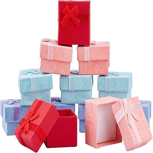 Valentines Day Presents Packages Cardboard Ring Boxes CBOX-NB0001-15-1