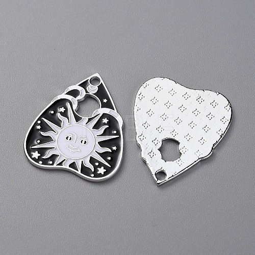 Alloy Enamel Pendants FIND-WH0129-38C-1