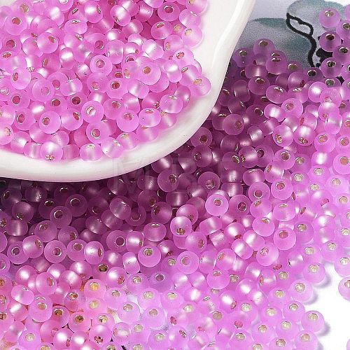 8/0 Glass Seed Beads SEED-Z001-C-E11-1