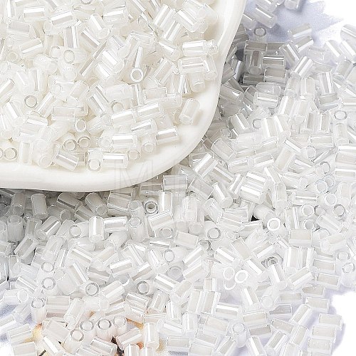 Glass Round Bugle Beads SEED-Z002-A-D01-1
