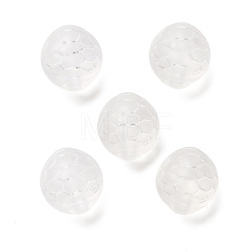 Frosted Acrylic Beads OACR-G037-01D-1