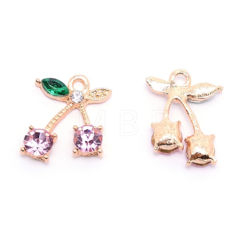 Alloy Rhinestone Pendants ALRI-TAC0002-06C-RS-1