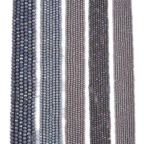 Electroplate Opaque Solid Color Glass Beads Strands EGLA-A044-P8mm-L10-1