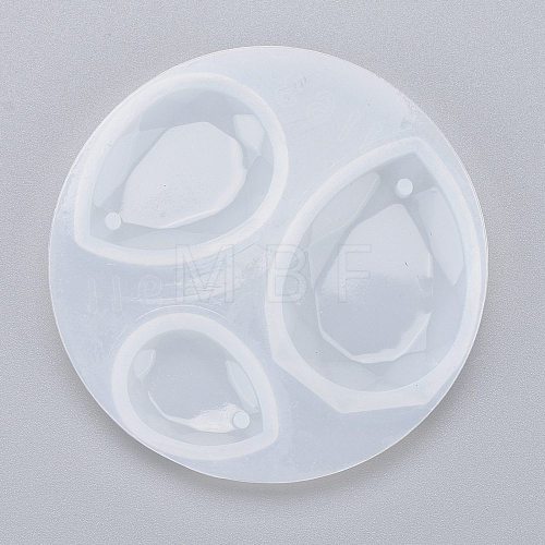Teardrop Silicone Pendant Mold X-DIY-F060-02-1