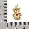 Brass Micro Pave Colorful Cubic Zirconia Pendants CU-L001-18G-01-3