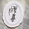 Vintage Alloy Crystal Rhinestone Owl Pendant Necklaces WU5085-3