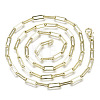 Brass Paperclip Chains MAK-S072-14C-14KC-2
